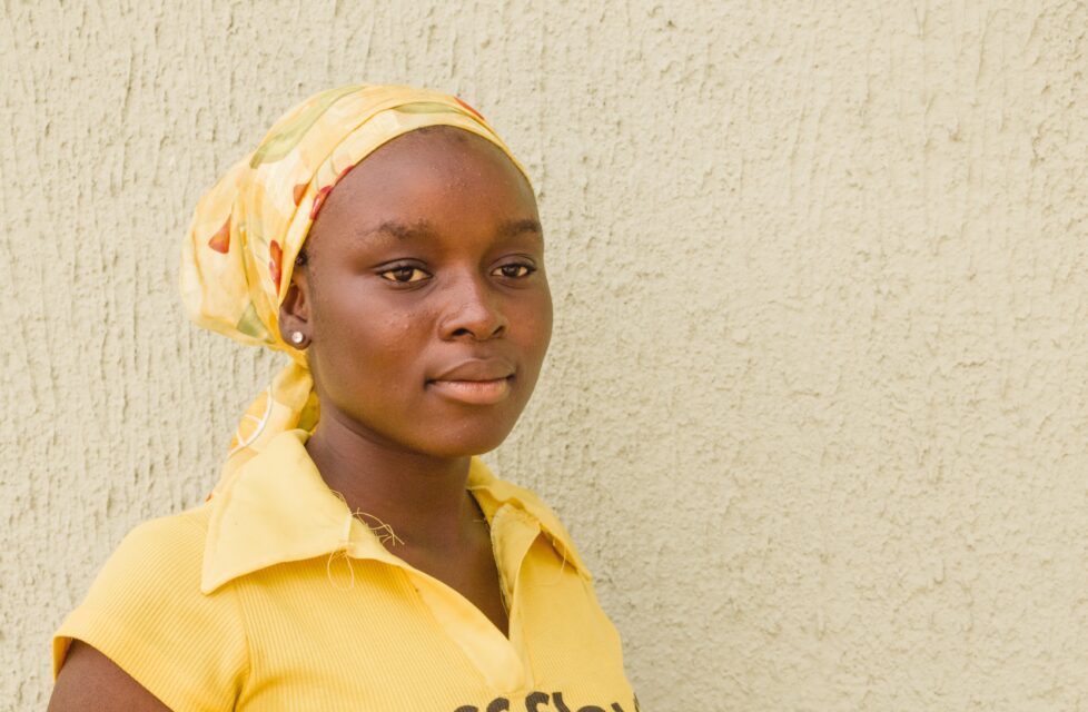 picture of mary outside her house