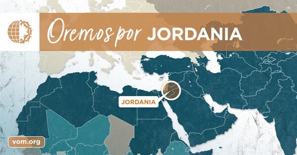 Map of Jordania's location