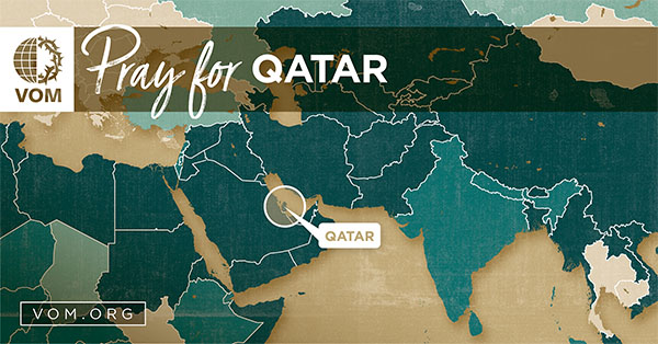 Map of Qatar's location